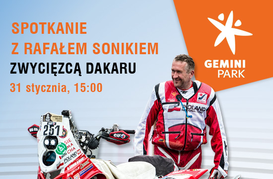 Zwycięzca Rajdu Dakar w Gemini Park